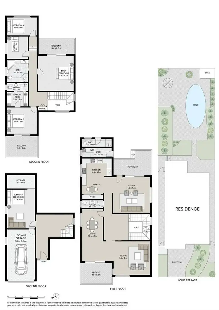 Floorplan of Homely house listing, 25 Louis Terrace, Hurstville NSW 2220