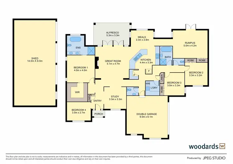 Floorplan of Homely house listing, 17 The Strand, Sunbury VIC 3429