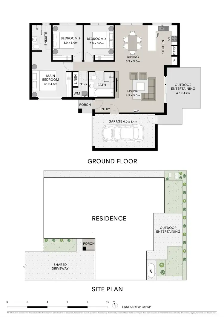 Floorplan of Homely townhouse listing, 32A Tova Avenue, Bell Post Hill VIC 3215