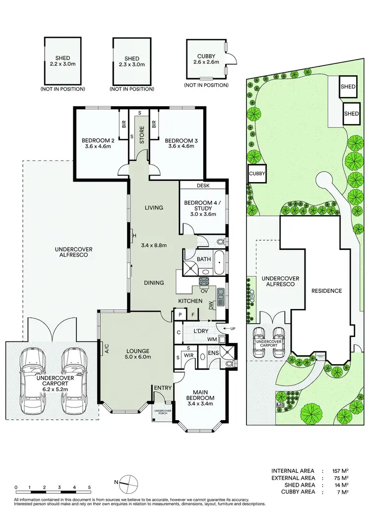 Floorplan of Homely house listing, 4 Wildwood Walk, Croydon South VIC 3136
