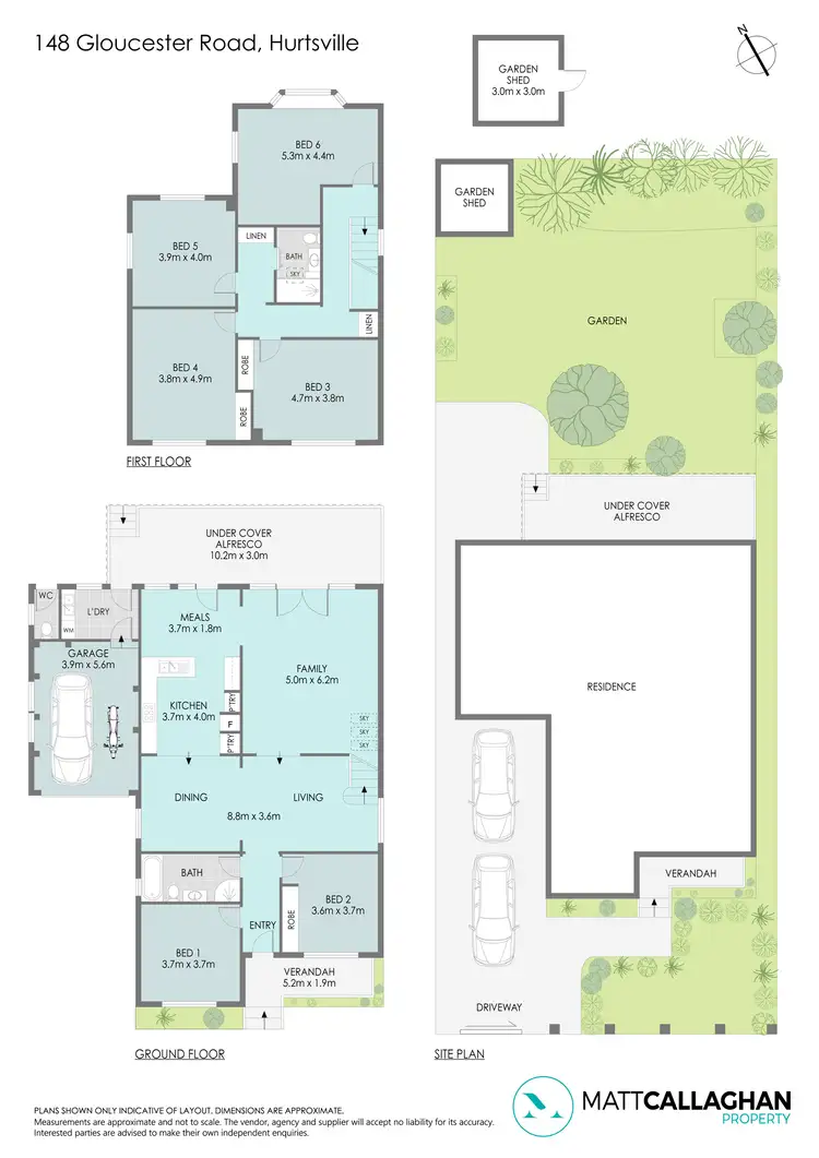 Floorplan of Homely house listing, 148 Gloucester Road, Hurstville NSW 2220