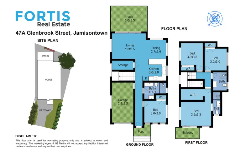 Floorplan of Homely house listing, 47a Glenbrook Street, Jamisontown NSW 2750