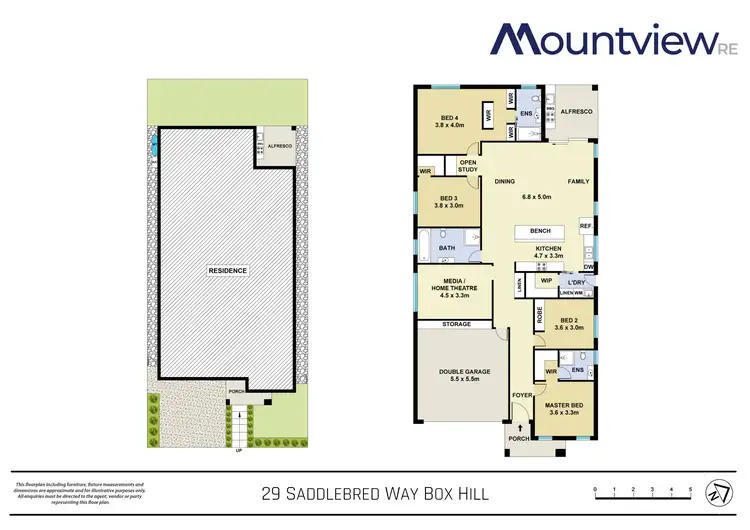 Floorplan of Homely house listing, 29 Saddlebred Way, Box Hill NSW 2765