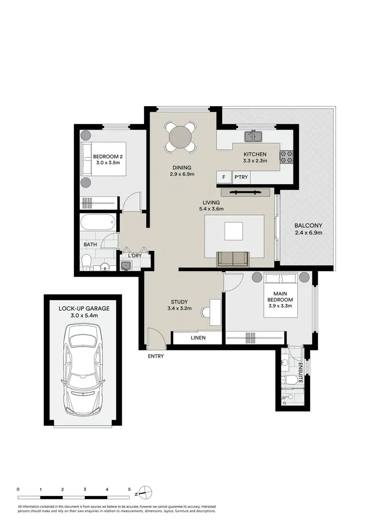 Floorplan of Homely apartment listing, 36/203 Auburn Road, Yagoona NSW 2199