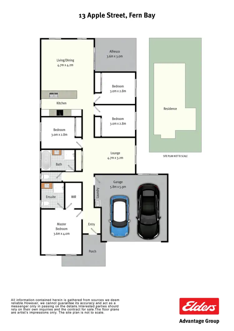 Floorplan of Homely house listing, 13 Apple Street, Fern Bay NSW 2295