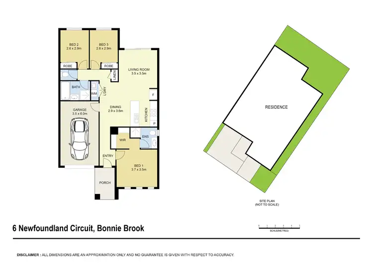 Floorplan of Homely house listing, 6 Newfoundland Circuit, Bonnie Brook VIC 3335