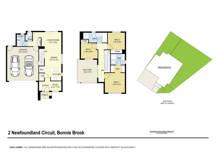 Floorplan of Homely house listing, 2 Newfoundland Circuit, Bonnie Brook VIC 3335