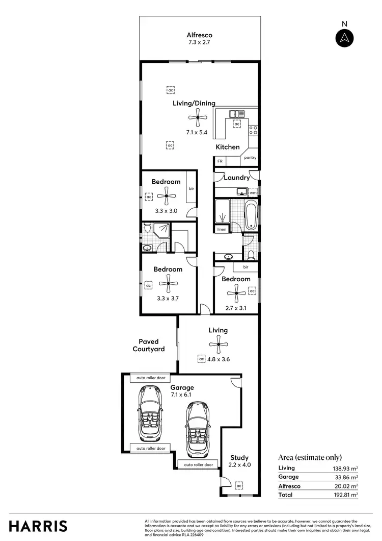 Floorplan of Homely house listing, 7A Leslie Avenue, Campbelltown SA 5074