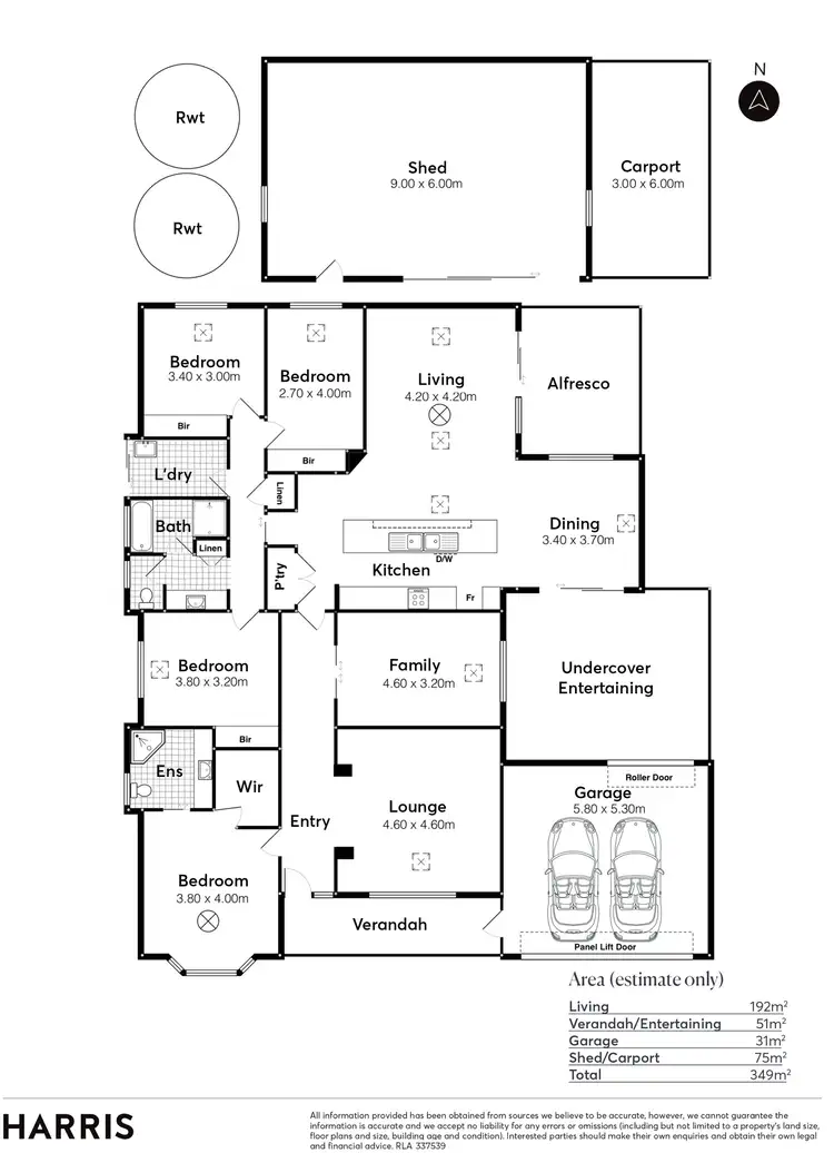 Floorplan of Homely house listing, 84 Sutherland Avenue, Hayborough SA 5211