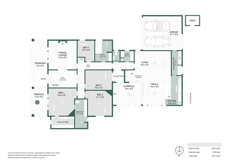 Floorplan of Homely house listing, 29 Fortrose Street, Glenelg East SA 5045