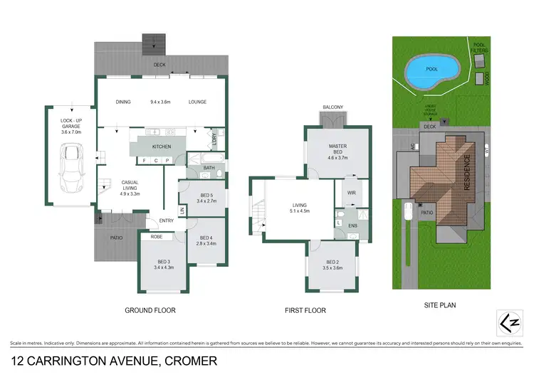 Floorplan of Homely house listing, 12 Carrington Avenue, Cromer NSW 2099