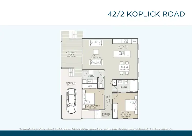 Floorplan of Homely retirement listing, 42/2 Koplick Road, Chambers Flat QLD 4133