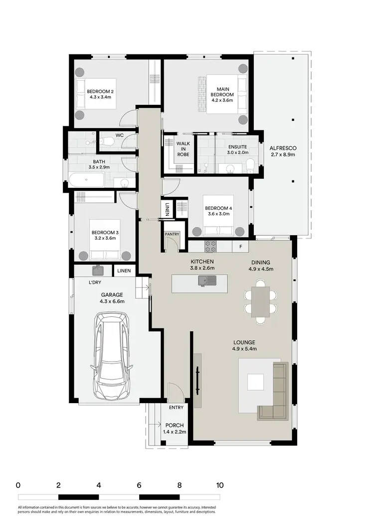 Floorplan of Homely house listing, 168 Trevor Street, Ulverstone TAS 7315