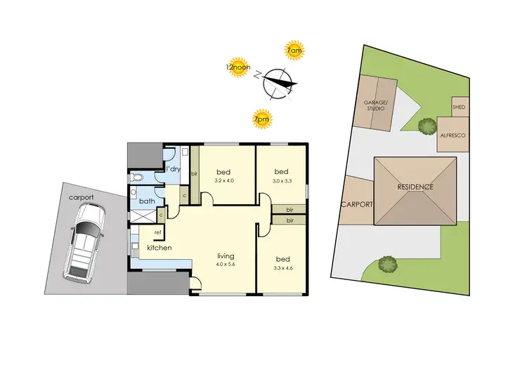 Floorplan of Homely house listing, 77 Excelsior Drive, Frankston North VIC 3200