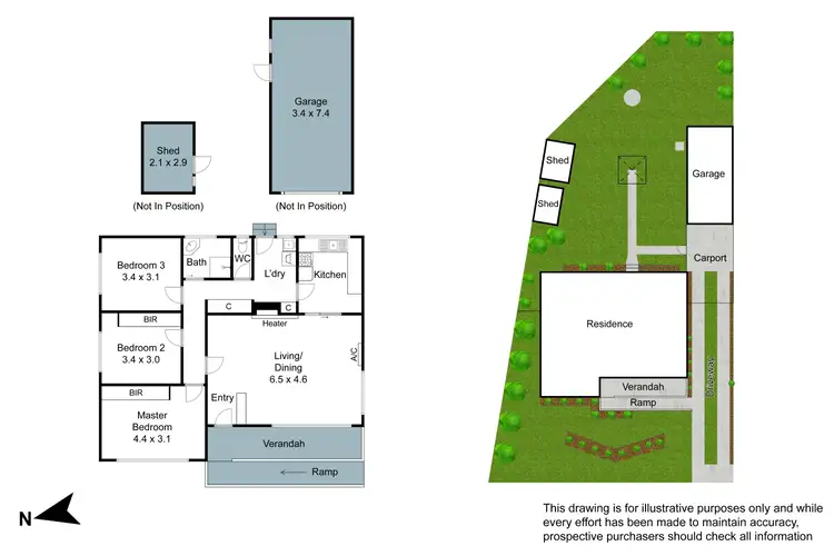 Floorplan of Homely house listing, 16 Ti-Tree Drive, Doveton VIC 3177