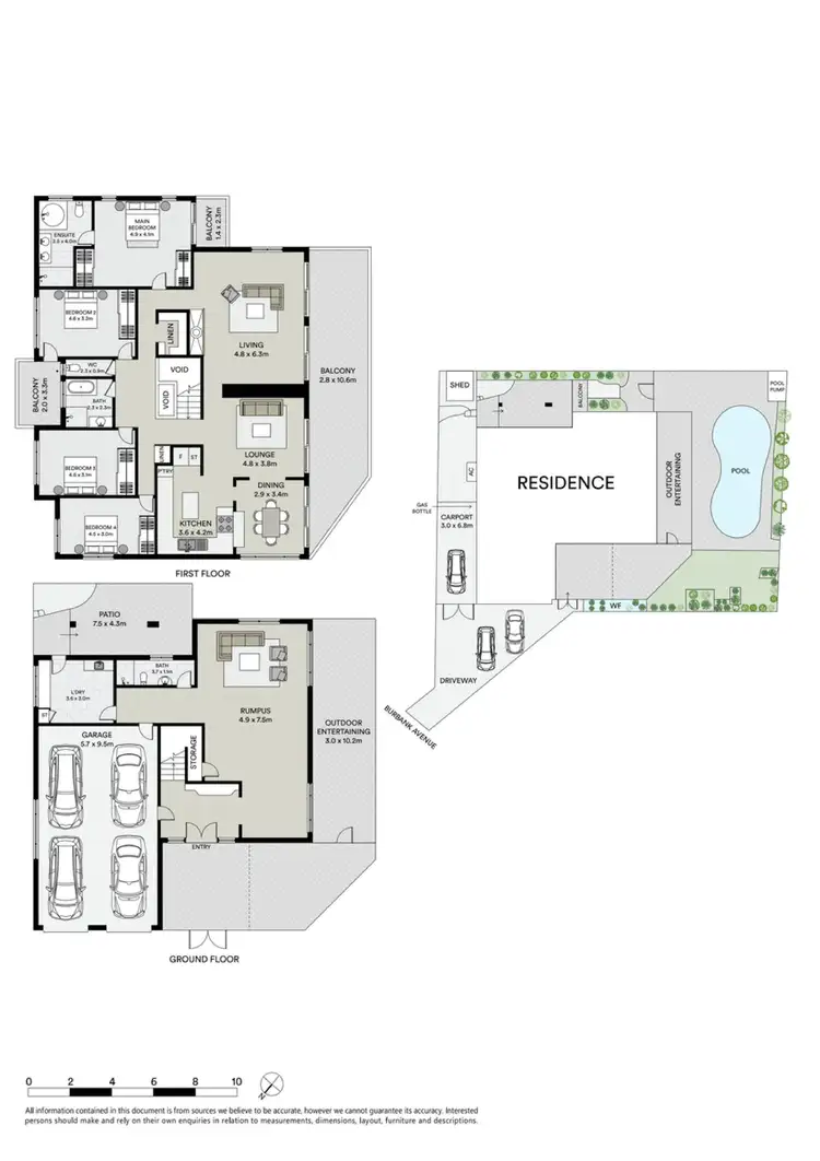 Floorplan of Homely house listing, 95 Burbank Avenue, Picnic Point NSW 2213