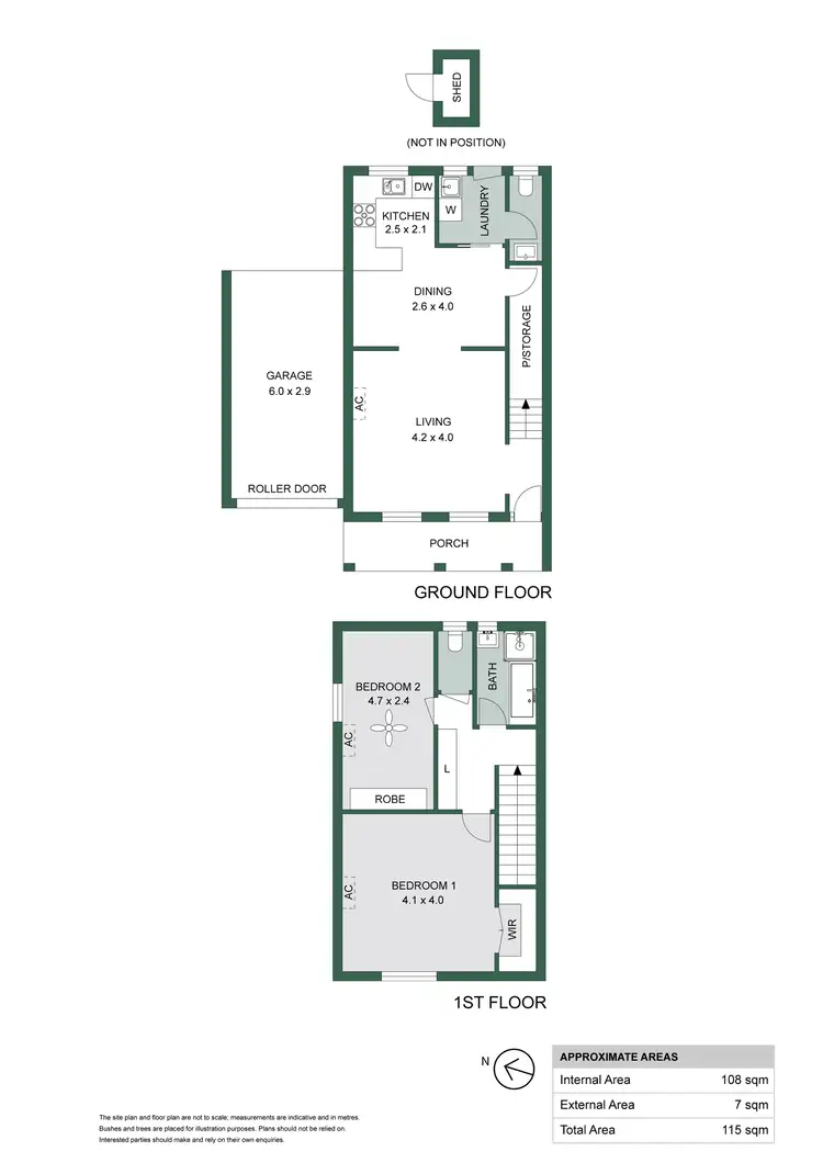 Floorplan of Homely unit listing, 11/36 Simcock Street, West Beach SA 5024