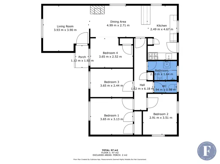 Floorplan of Homely house listing, 13 Richards Street, Cootamundra NSW 2590