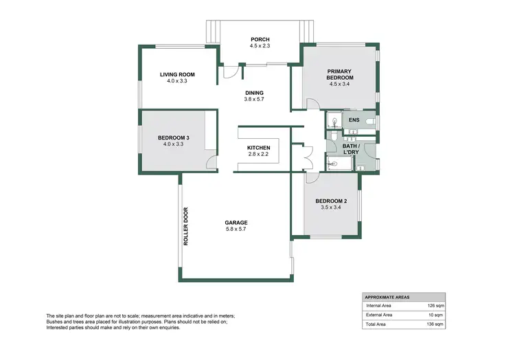 Floorplan of Homely unit listing, 1/18 Fifth Avenue, Bongaree QLD 4507