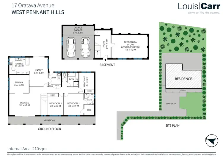 Floorplan of Homely house listing, 17 Oratava Avenue, West Pennant Hills NSW 2125