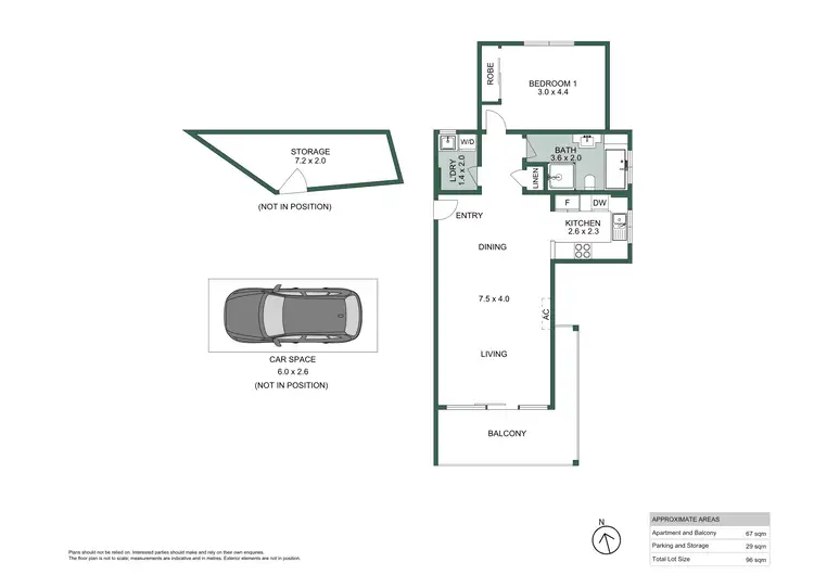 Floorplan of Homely apartment listing, 12/2 Hyam Street, Balmain NSW 2041