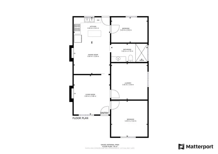 Floorplan of Homely house listing, 16 Miller Street, Orange NSW 2800