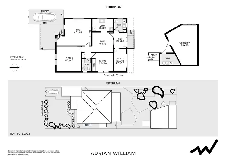 Floorplan of Homely house listing, 81 Undercliffe Road, Earlwood NSW 2206