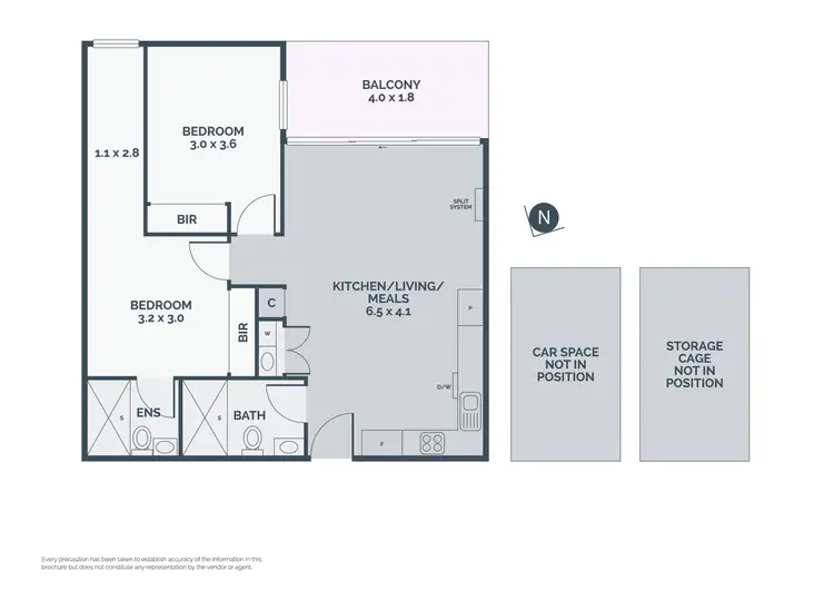 Floorplan of Homely apartment listing, 209/36 Copernicus Crescent, Bundoora VIC 3083