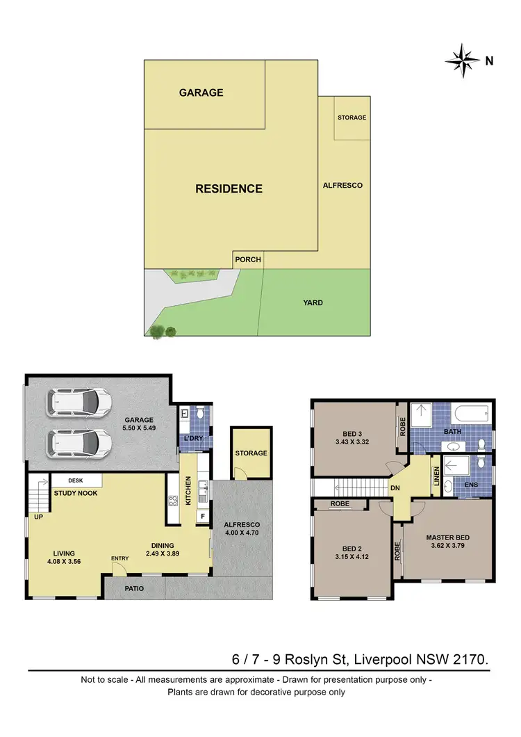 Floorplan of Homely townhouse listing, 6/7-9 Roslyn Street, Liverpool NSW 2170