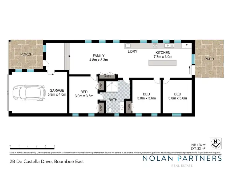 Floorplan of Homely house listing, 2B De Castella Drive, Boambee East NSW 2452