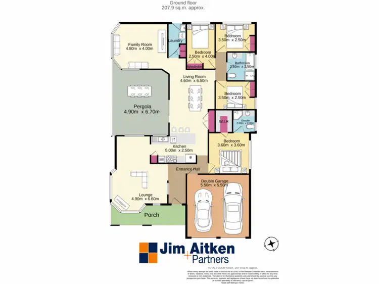 Floorplan of Homely house listing, 2 Englewood Way, Glenmore Park NSW 2745