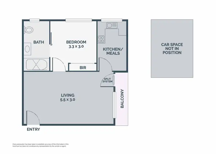 Floorplan of Homely apartment listing, 4/31 Rathmines Street, Fairfield VIC 3078