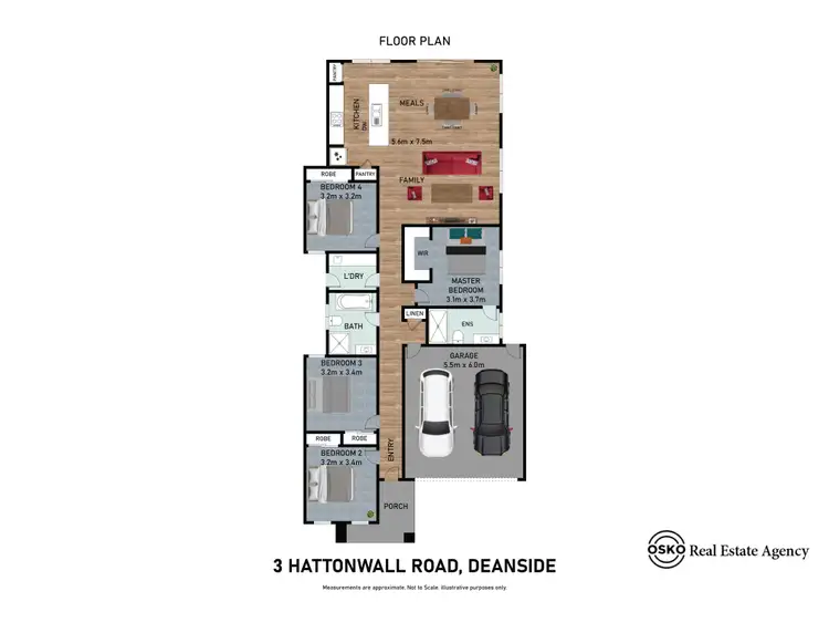 Floorplan of Homely house listing, 3 Hattonwall Road, Deanside VIC 3336