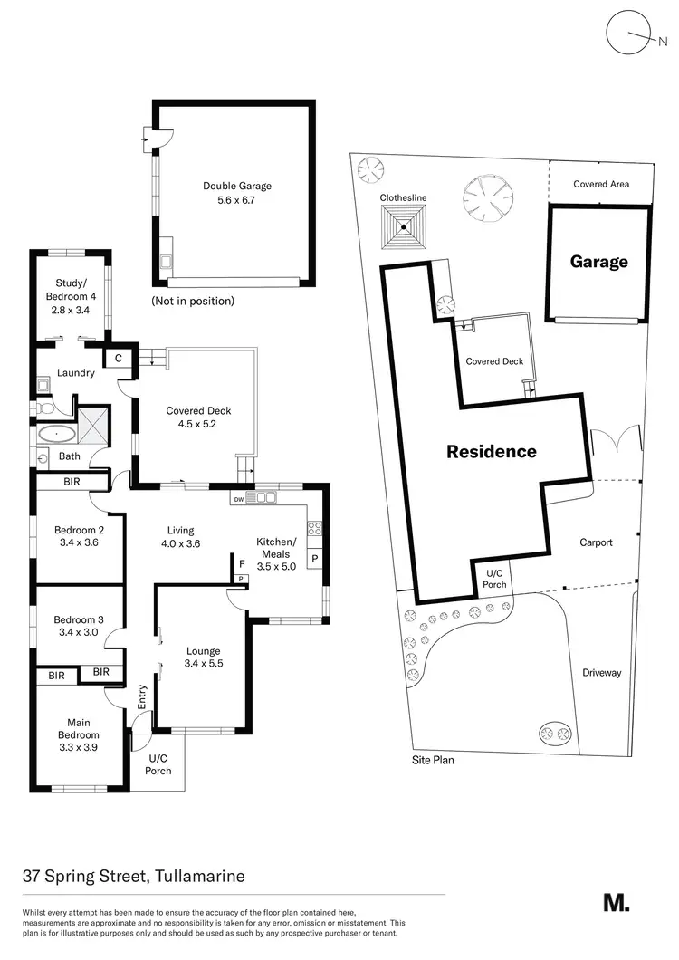 Floorplan of Homely house listing, 37 Spring Street, Tullamarine VIC 3043