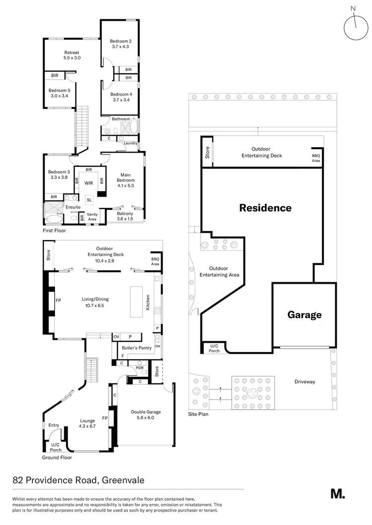 Floorplan of Homely house listing, 82 Providence Road, Greenvale VIC 3059