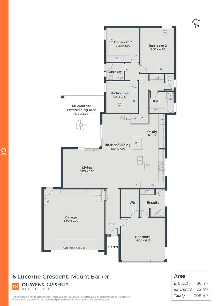 Floorplan of Homely house listing, 6 Lucerne Crescent, Mount Barker SA 5251