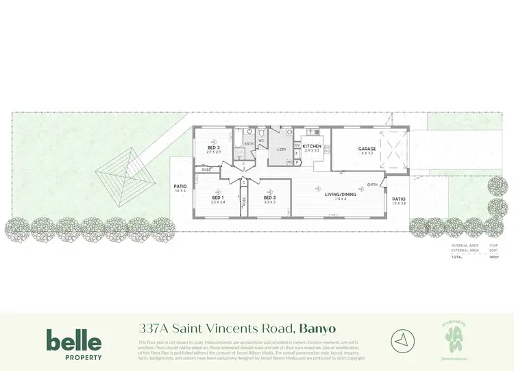 Floorplan of Homely house listing, 337A St Vincents Road, Banyo QLD 4014