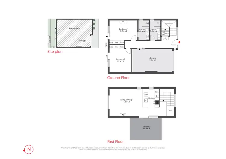 Floorplan of Homely townhouse listing, 2/20 Lusher Road, Croydon VIC 3136