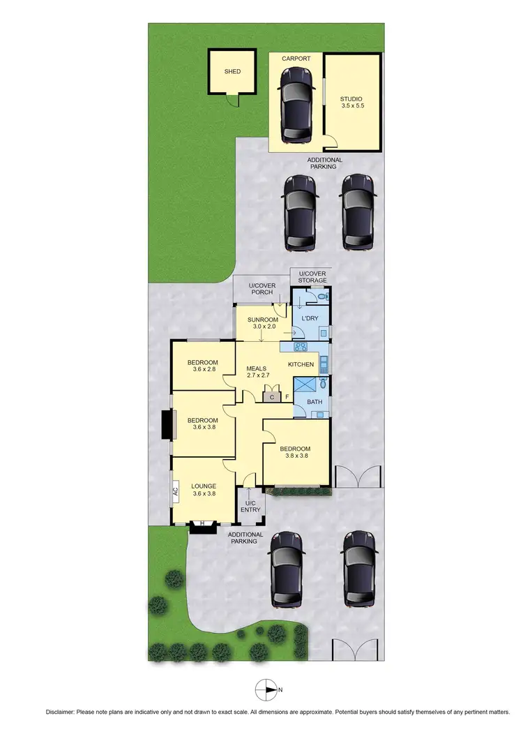 Floorplan of Homely house listing, 149 Spring Street, Reservoir VIC 3073
