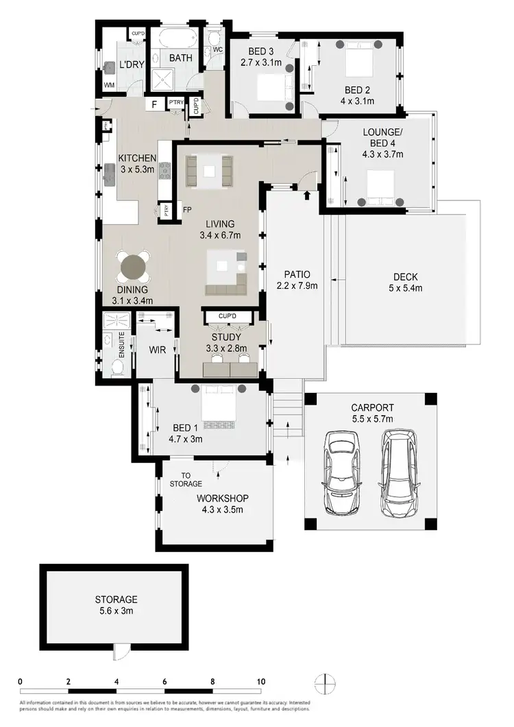 Floorplan of Homely house listing, 16 Northam Drive, North Rocks NSW 2151