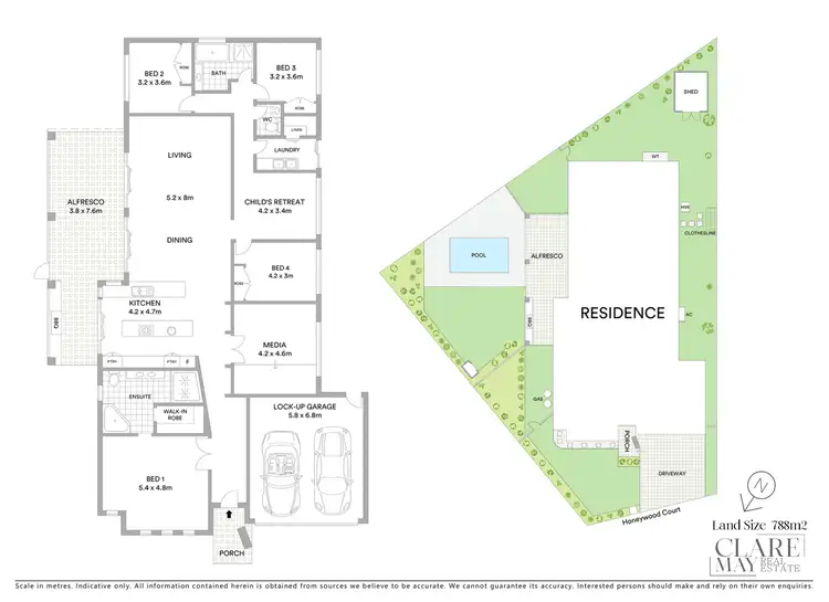 Floorplan of Homely house listing, 15 Honeywood Court, Springfield QLD 4300