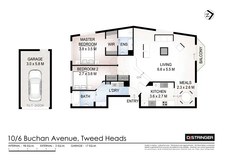 Floorplan of Homely unit listing, 10/6 Buchan Avenue, Tweed Heads NSW 2485