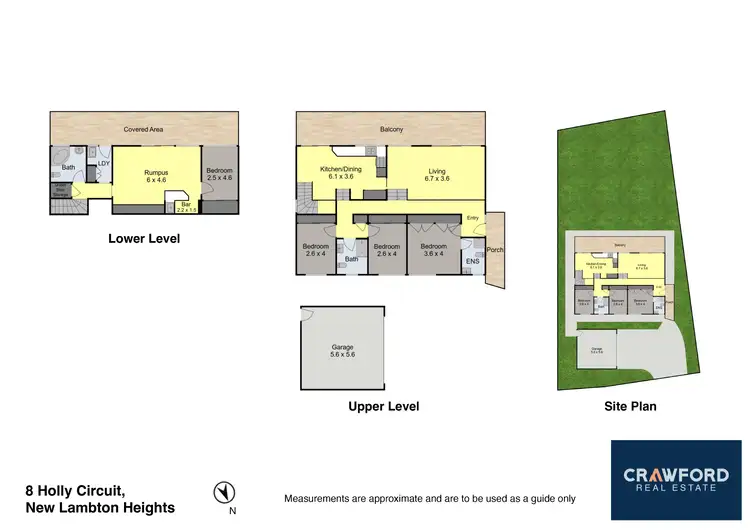 Floorplan of Homely house listing, 8 Holly Circuit, New Lambton Heights NSW 2305