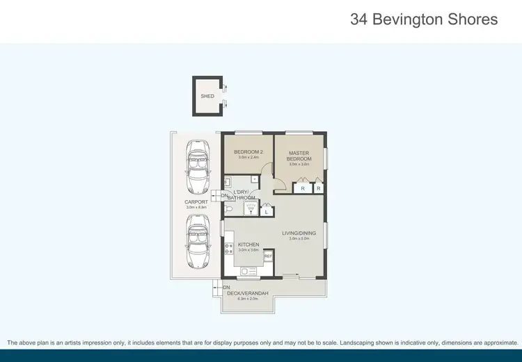 Floorplan of Homely retirement listing, 34/186 Sunrise Avenue, Halekulani NSW 2262