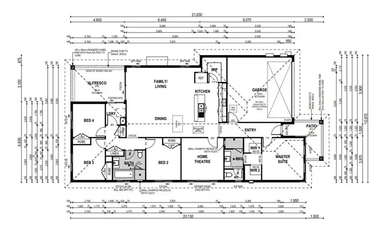Floorplan of Homely house listing, 32 Kedwell Loop, North Rothbury NSW 2335