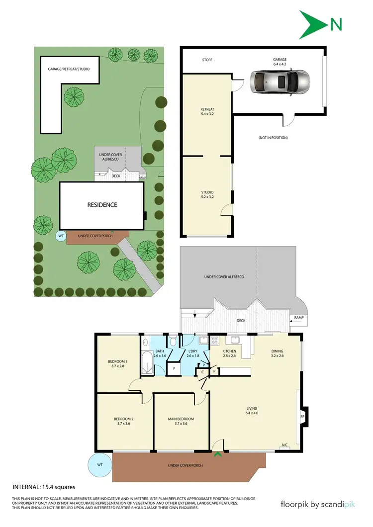 Floorplan of Homely house listing, 87 Forest Road, Ferntree Gully VIC 3156