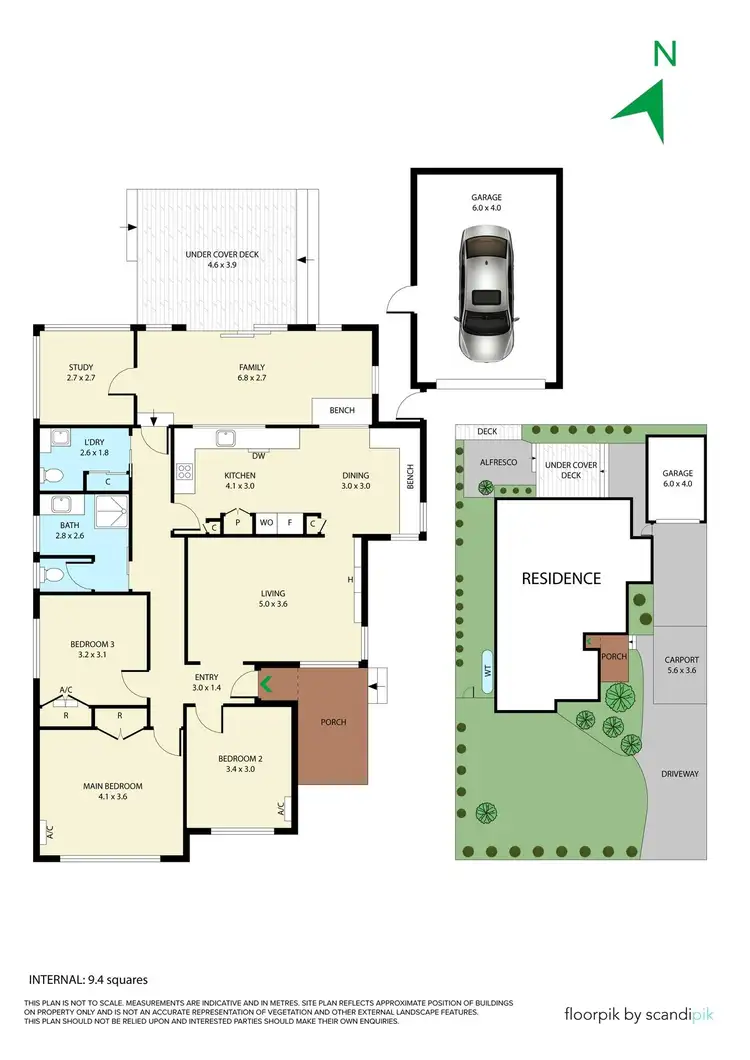 Floorplan of Homely house listing, 1/4 Joyce Street, Boronia VIC 3155