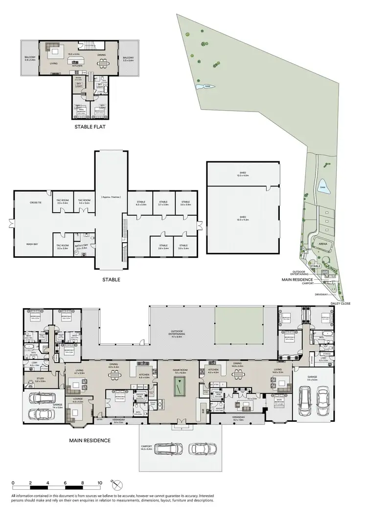 Floorplan of Homely rural property listing, 100 Daley Close, The Oaks NSW 2570