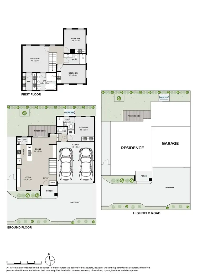 Floorplan of Homely townhouse listing, 4/215 Highfield Road, Camberwell VIC 3124