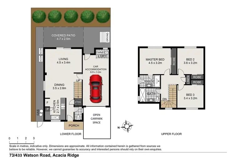 Floorplan of Homely townhouse listing, 73/433 Watson Road, Acacia Ridge QLD 4110
